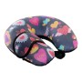 Coussin Cervical DKD Home Decor De voyage Coeurs (30 x 30 x 10 cm) (2 pcs)