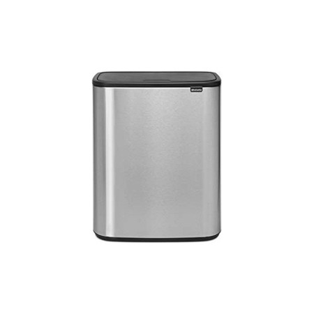 Cubo de basura Brabantia 221422 (30 L x 2) Acero (Reacondicionado A+)