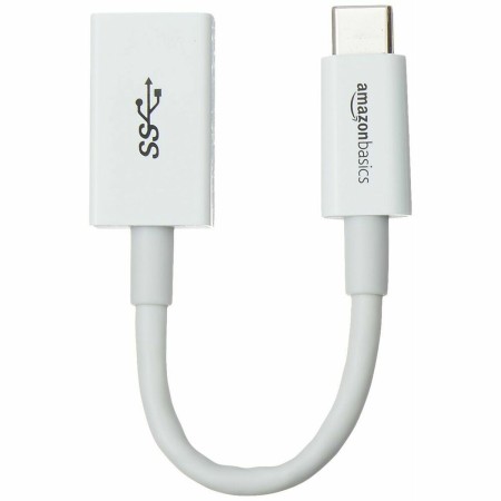 Câble USB 3.1 Amazon Basics L6LUC022-CS-R Blanc USB C (Reconditionné A+)