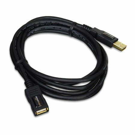 Câble USB 2.0 Amazon Basics 1IGG (2 m) Noir (Reconditionné A+)
