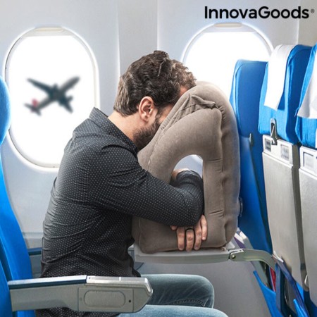 Almohada de Viaje Hinchable Frontal Snoozy InnovaGoods Snoozy (Reacondicionado D)