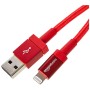 Câble USB vers Lightning Amazon Basics L6LMF893-CS-R (1,8 m) Rouge (Reconditionné A)