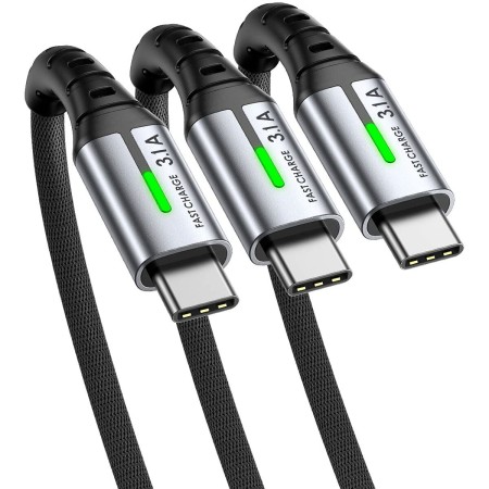 Cable USB-C DI-D5C Negro 50 cm (Reacondicionado A+)