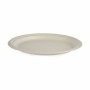 Set de Platos Compostable Blanco 25,5 x 2,5 x 25,5 cm (64 Unidades)