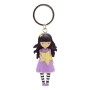 Porte-clés Gorjuss Catch a Falling Star Violet
