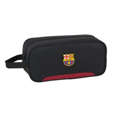 Zapatillero de Viaje F.C. Barcelona Negro (34 x 15 x 14 cm)