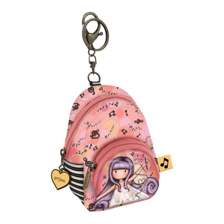 Porte-clés Porte-monnaie Little Dancer Gorjuss Saumon
