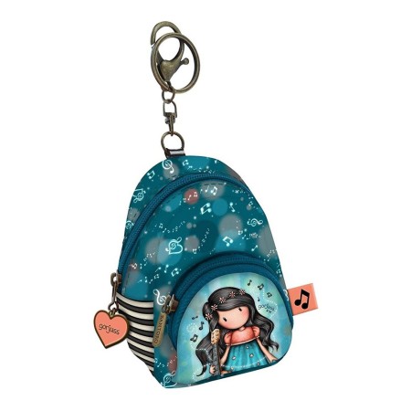 Porte-clés Porte-monnaie This One's for You Gorjuss Turquoise