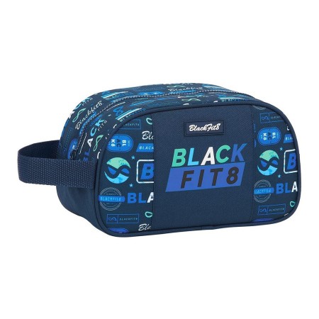 Neceser Escolar BlackFit8 Logos Retro Azul marino