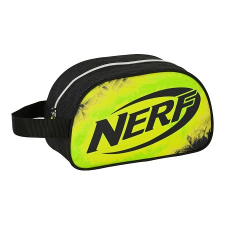 Neceser Infantil Nerf Neon Negro Lima (26 x 15 x 12 cm)