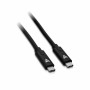 Cable USB C V7 V7UCC-1M-BLK-1E   1 m Negro