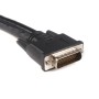 Cable DMS-59 a DVI-D y VGA Startech DMSDVIVGA1      20 cm Negro