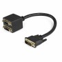 Câble Vidéo Numérique DVI-D Startech DVISPL1DD      Noir 0,3 m