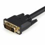 Câble Vidéo Numérique DVI-D Startech DVISPL1DD      Noir 0,3 m