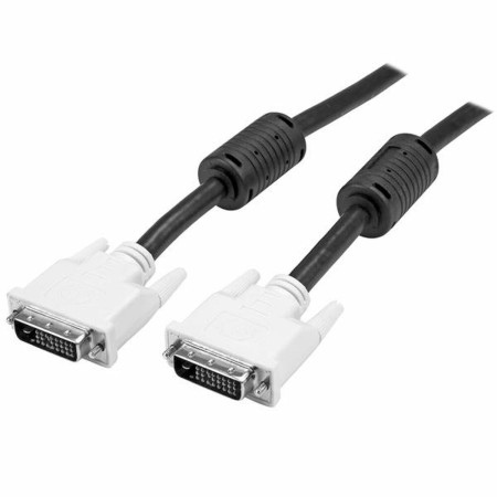 Câble Vidéo Numérique DVI-D Startech DVIDDMM10M      Noir/Blanc 10 m