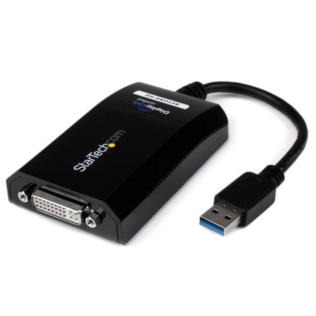 Adaptador USB Startech USB32DVIPRO     USB A Negro