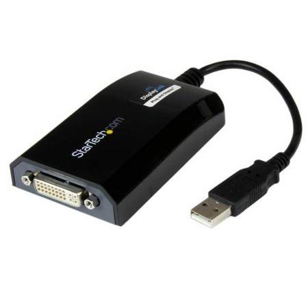 Adaptateur USB 3.0 vers DVI Startech USB2DVIPRO2     Noir