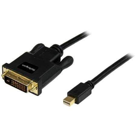 Adaptateur Mini DisplayPort vers DVI Startech MDP2DVIMM10B     3 m Noir