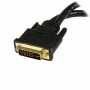 Câble DVI-I vers DVI-D et VGA Startech DVI92030202L     Noir 0,2 m