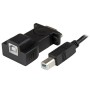 Adaptador USB a RS232 Startech ICUSB232D      Negro