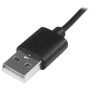 Câble USB vers Micro USB Startech USBAUBL1M      Noir