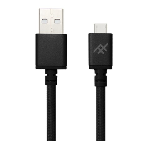 Cable USB a Micro USB Zagg IFUSMU-BK3      Negro