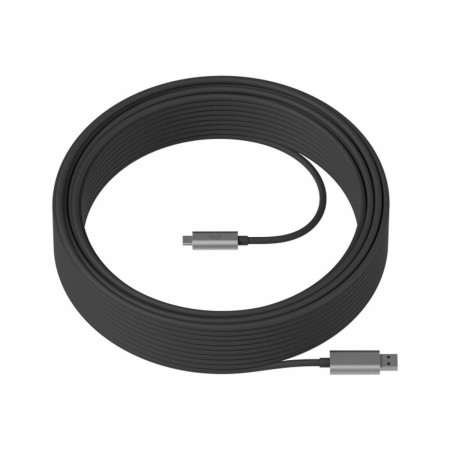 Cable USB A a USB C Logitech 939-001802 Negro