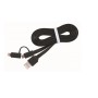 Cable USB a Micro USB y Lightning GEMBIRD CA1932065 (1 m)