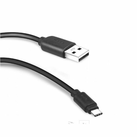 Cable USB A a USB C SBS ‎TECABLEMICROC30K 1,5 m Negro