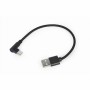 Cable Micro USB GEMBIRD CC-USB2-AMCML-0.2M