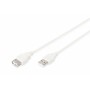 Cable USB a micro USB Digitus AK-300202-018-E 1,8 m Beige