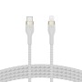 Cable USB-C a Lightning Belkin CAA011BT1MWH 1 m Blanco