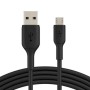 Cable USB a micro USB Belkin CAB005BT1MBK Negro 1 m (1 m)