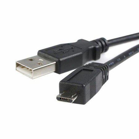 Câble USB vers Micro USB Startech UUSBHAUB2M      USB A Micro USB B Noir