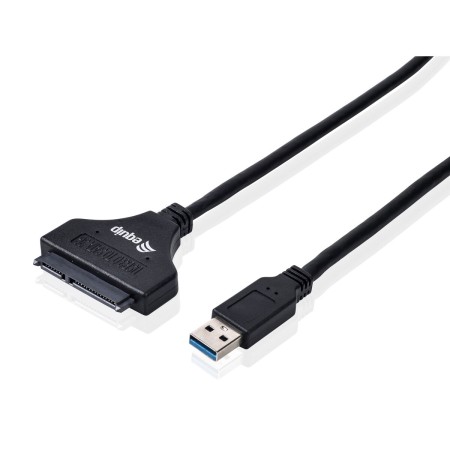 Adaptador USB a SATA para Disco Duro Equip 133471 Negro 50 cm