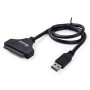 Adaptador USB a SATA para Disco Duro Equip 133471 Negro 50 cm