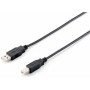 Cable USB A a USB B Equip 128863 1 m