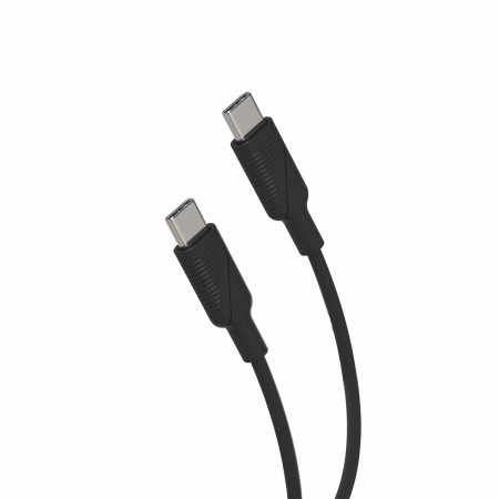 Cable USB C Muvit MCUSC0017 1,2 m Negro