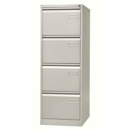 Archivador rellenable Bisley Gris A4 Metal 132,1 x 47 x 62,2 cm