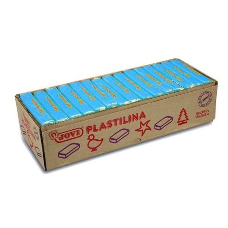 Plastilina Jovi Azul (15 Unidades)