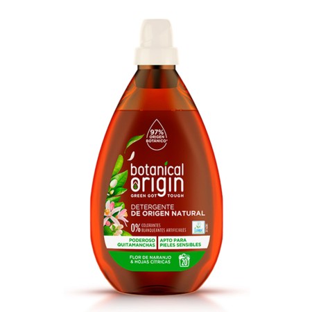 Detergente para Lavadora Ecológico Botanical Origin Flor de naranjo y hojas cítricas (20 Lavados)