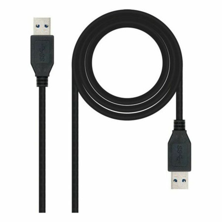 Cable USB NANOCABLE 10.01.1001 Negro