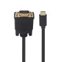 Adaptateur USB C vers VGA Ewent EC1052 Noir 1,8 m