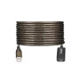 Câble Rallonge à USB Ewent EW1023 20 m Noir