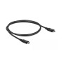 Câble USB C DELOCK 86979 Noir 80 cm
