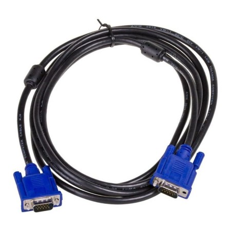 Cable VGA Akyga AK-AV-07 3 m Negro Negro/Azul (Reacondicionado A+)