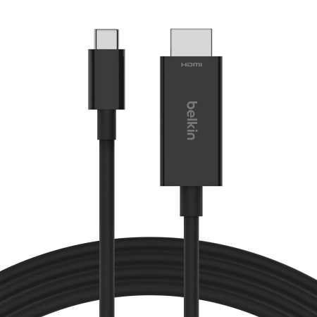 Cable USB-C a HDMI Belkin AVC012bt2MBK 2 m Negro (Reacondicionado A+)