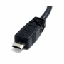Câble USB vers Micro USB Startech UUSBHAUB6IN     Noir