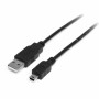 Cable Micro USB Startech USB2HABM2M USB A Mini USB B Negro