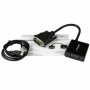 Adaptador DVI-D a VGA Startech DVI2VGAE       0,19 m Negro